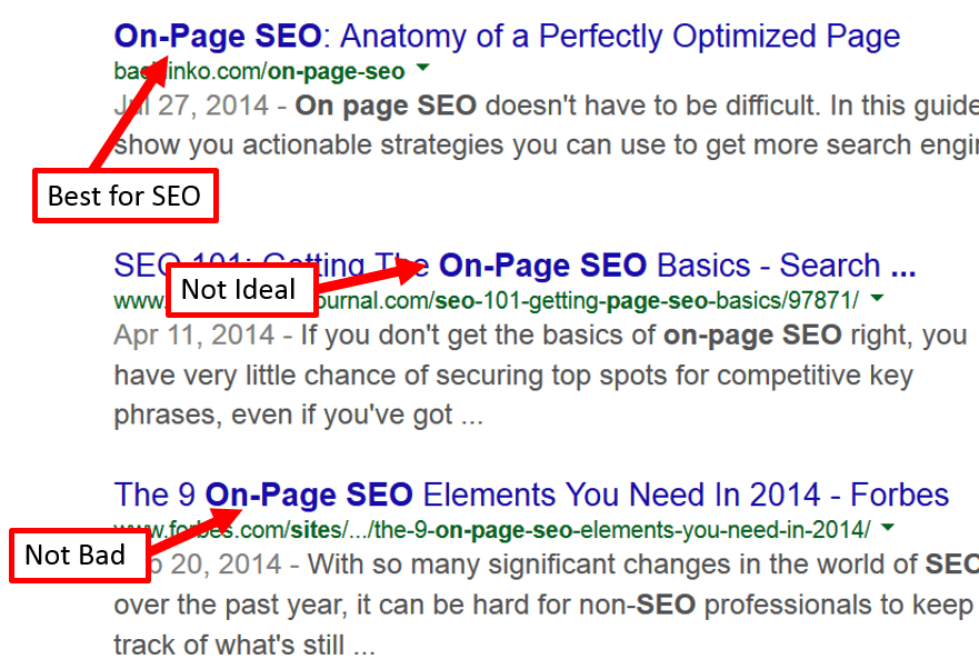 SEO writing tips